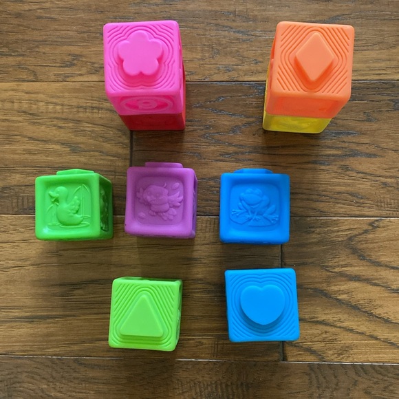 Sensory Stacking Blocks - Picture 2 of 3